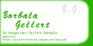 borbala gellert business card
